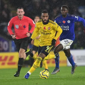 Leicester City vs. Arsenal Print 2019-20 Premier League Match Leicester City vs. Arsenal Print 2019-20 Premier League Match
