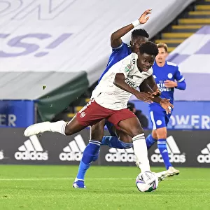 Leicester vs Arsenal: Bukayo Saka vs Daniel Amartey Clash in Carabao Cup Showdown