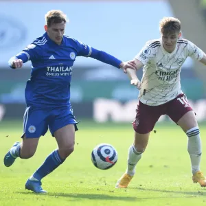 Leicester vs Arsenal: Martin Odegaard Clashes with Marc Albrighton in Premier League Showdown Leicester vs Arsenal: Martin Odegaard Clashes with Marc Albrighton in Premier League Showdown