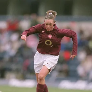 Lianne Sanderson (Arsenal). Arsenal Ladies 1: 2 Charlton Athletic Lianne Sanderson (Arsenal). Arsenal Ladies 1: 2 Charlton Athletic