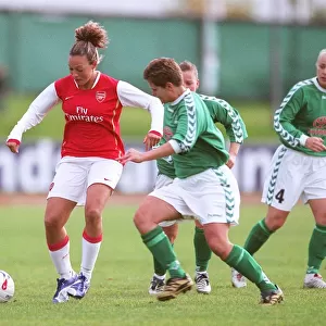 Lianne Sanderson (Arsenal) Gudlaug Jonsdottir (Bredablik)