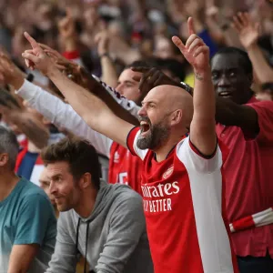 The London Derby: A Sea of Passionate Arsenal and Tottenham Supporters in the Premier League 2021-22 The London Derby: A Sea of Passionate Arsenal and Tottenham Supporters in the Premier League 2021-22