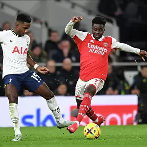 London Rivalry Unleashed: Saka vs. Sessegnon in the Arsenal-Tottenham Premier League Clash (2022-23)