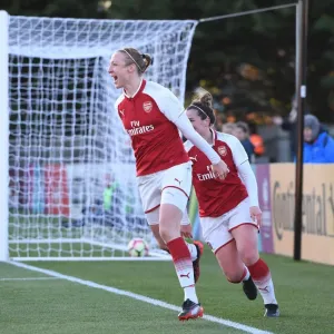 Louise Quinn Scores for Arsenal in WSL Match Against Sunderland (2017-18) Louise Quinn Scores for Arsenal in WSL Match Against Sunderland (2017-18)