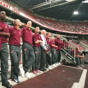 (L>R) Justin Hoyte, Fabrice Muamba, David Bentley, Dennis Bergkamp, Arturo Lupoli