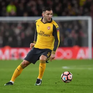 Lucas Perez in Action: Arsenal vs. Southampton, Emirates FA Cup 2016-17 Lucas Perez in Action: Arsenal vs. Southampton, Emirates FA Cup 2016-17