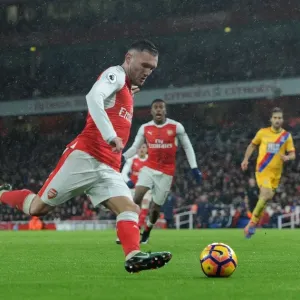 Lucas Perez in Action: Arsenal vs Crystal Palace, Premier League 2016-17 Lucas Perez in Action: Arsenal vs Crystal Palace, Premier League 2016-17