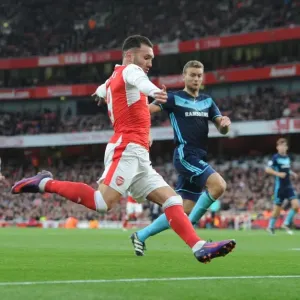 Lucas Perez in Action: Arsenal vs Middlesbrough, Premier League 2016-17 Lucas Perez in Action: Arsenal vs Middlesbrough, Premier League 2016-17