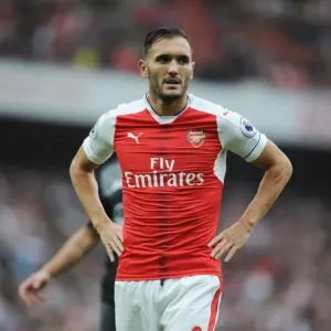 Lucas Perez in Action: Arsenal vs Southampton, 2016-17 Premier League