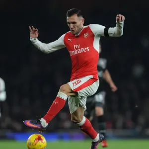 Lucas Perez in Action: Arsenal vs Southampton, EFL Cup Quarter-Final Lucas Perez in Action: Arsenal vs Southampton, EFL Cup Quarter-Final