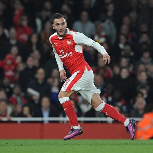 Lucas Perez (Arsenal). Arsenal 2: 0 Reading. EFL Cup 4th Round. Emirates Stadium, 25 / 11 / 16