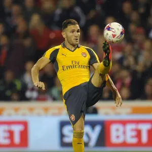 Lucas Perez (Arsenal). Nottingham Forest 0: 4 Arsenal Lucas Perez (Arsenal). Nottingham Forest 0: 4 Arsenal