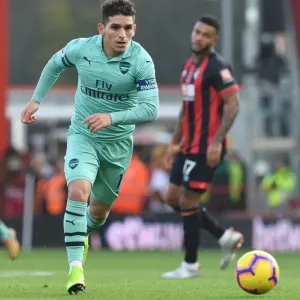 Lucas Torreira in Action: AFC Bournemouth vs. Arsenal FC, Premier League 2018-19 Lucas Torreira in Action: AFC Bournemouth vs. Arsenal FC, Premier League 2018-19
