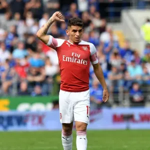 Lucas Torreira in Action: Arsenal vs. Cardiff City, 2018-19 Premier League