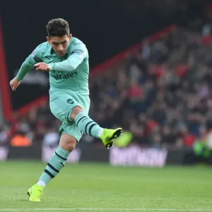 Lucas Torreira in Action: Arsenal vs. Bournemouth, Premier League 2018-19 Lucas Torreira in Action: Arsenal vs. Bournemouth, Premier League 2018-19