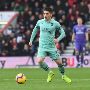 Lucas Torreira in Action: Arsenal vs. Bournemouth, Premier League 2018-19 Lucas Torreira in Action: Arsenal vs. Bournemouth, Premier League 2018-19