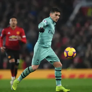 Lucas Torreira in Action: Arsenal vs. Manchester United, Premier League 2018-19 Lucas Torreira in Action: Arsenal vs. Manchester United, Premier League 2018-19