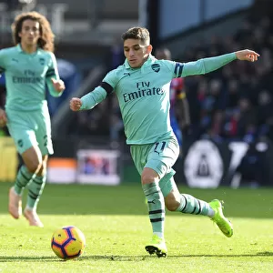 Lucas Torreira in Action: Crystal Palace vs. Arsenal, Premier League 2018-19