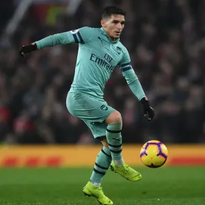 Lucas Torreira in Action: Manchester United vs. Arsenal, Premier League 2018-19 Lucas Torreira in Action: Manchester United vs. Arsenal, Premier League 2018-19