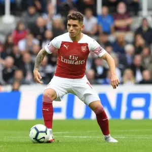 Lucas Torreira in Action: Newcastle United vs. Arsenal FC, Premier League 2018-19