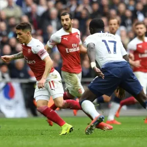 Lucas Torreira in Action: Tottenham Hotspur vs Arsenal FC, Premier League 2018-19