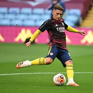 Lucas Torreira Gears Up: Aston Villa vs. Arsenal, Premier League 2019-2020