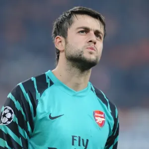 Lucasz Fabianski (Arsenal). Shakhtar Donetsk 2: 1 Arsenal, UEFA Champiojns League