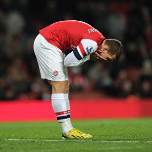 Lukas Podolski in Action: Arsenal vs West Bromwich Albion, Premier League 2012-13