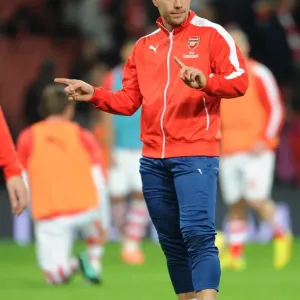 Lukas Podolski Print, Arsenal 2:1 Manchester United Lukas Podolski Print, Arsenal 2:1 Manchester United