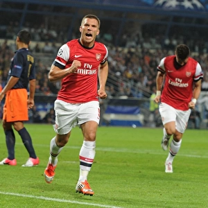 Season 2012-13 Jigsaw Puzzle Collection: Montpellier v Arsenal 2012-13