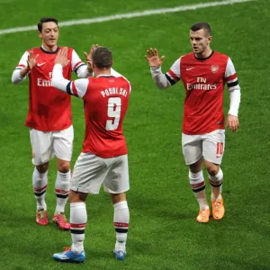 Lukas Podolski Scores First Goal: Arsenal vs Coventry City, FA Cup Fourth Round Lukas Podolski Scores First Goal: Arsenal vs Coventry City, FA Cup Fourth Round
