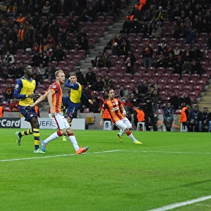 Lukas Podolski Scores Past Sinan Bolat: Arsenal's Victory Over Galatasaray in UEFA Champions League