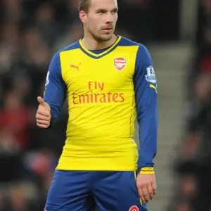 Lukas Podolski's Brilliant Performance at Stoke City (2014-15) Lukas Podolski's Brilliant Performance at Stoke City (2014-15)
