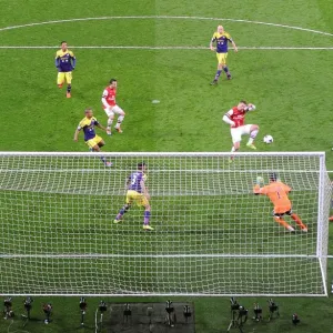 Lukas Podolski's Stunning Goal: Arsenal Opens Score Against Swansea City (2013-14)