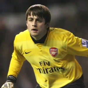Lukasz Fabianski's Disappointing Night: Arsenal's 5-1 Defeat to Tottenham in Carling Cup Semi-Final (2008) Lukasz Fabianski's Disappointing Night: Arsenal's 5-1 Defeat to Tottenham in Carling Cup Semi-Final (2008)