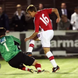 Luke Freeman Scores Arsenal's Sixth Goal: Maidenhead 1-7 Arsenal (Pre-Season Friendly, 2009)