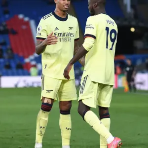Magalhaes and Pepe: Arsenal's Goal Celebration vs Crystal Palace (May 2021)