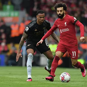 Magalhães vs. Salah: A Premier League Battle at Anfield - Liverpool vs. Arsenal, 2022-23