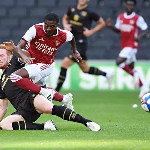 Maitland-Niles in Action: Arsenal vs MK Dons Pre-Season Friendly, 2020