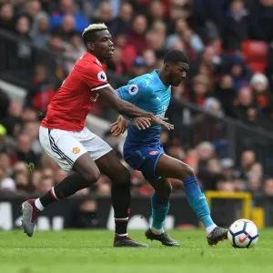 Maitland-Niles vs. Pogba: Clash at Old Trafford - Manchester United vs. Arsenal, Premier League 2017-18 Maitland-Niles vs. Pogba: Clash at Old Trafford - Manchester United vs. Arsenal, Premier League 2017-18