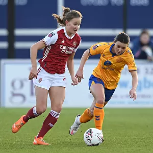 Malin Gut in Action: Arsenal Women vs Everton Women, FA WSL 2020-21