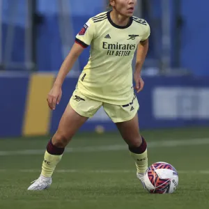 Mana Iwabuchi in Action: Everton Women vs. Arsenal Women, FA WSL 2021-22