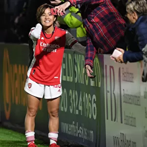 Mana Iwabuchi's Selfie Celebration: Arsenal Women's FA Cup Quarterfinal Victory over Tottenham Hotspur Women