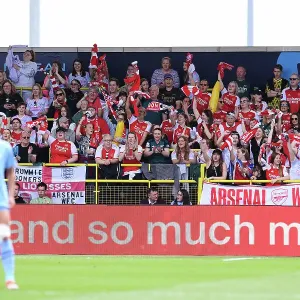 Arsenal Women Prints: Manchester City Women v Arsenal Women 2023-24