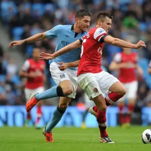 Manchester City vs Arsenal: Carl Jenkinson vs David Silva - 1:1 Stalemate in the Premier League