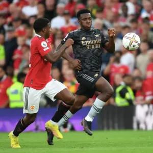 Manchester United vs Arsenal: Nketiah vs Malacia Clash in Premier League Showdown Manchester United vs Arsenal: Nketiah vs Malacia Clash in Premier League Showdown