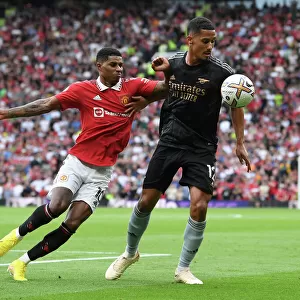 Manchester United vs. Arsenal: Saliba vs. Rashford Clash in Premier League Showdown (2022-23)