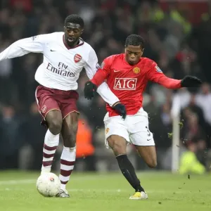 Manchester United's Victory: Toure vs. Evra in the FA Cup Clash, 4-0 Manchester United's Victory: Toure vs. Evra in the FA Cup Clash, 4-0