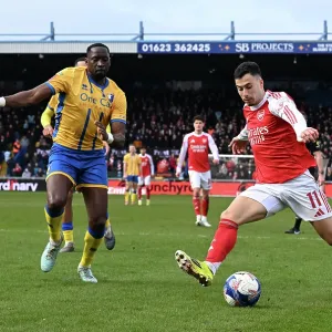Mansfield Town v Arsenal - Emirates FA Cup Fifth Round Mansfield Town v Arsenal - Emirates FA Cup Fifth Round