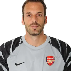 Manuel Almunia at Arsenal 1st Team Photocall and Membersday, Emirates Stadium (2010)